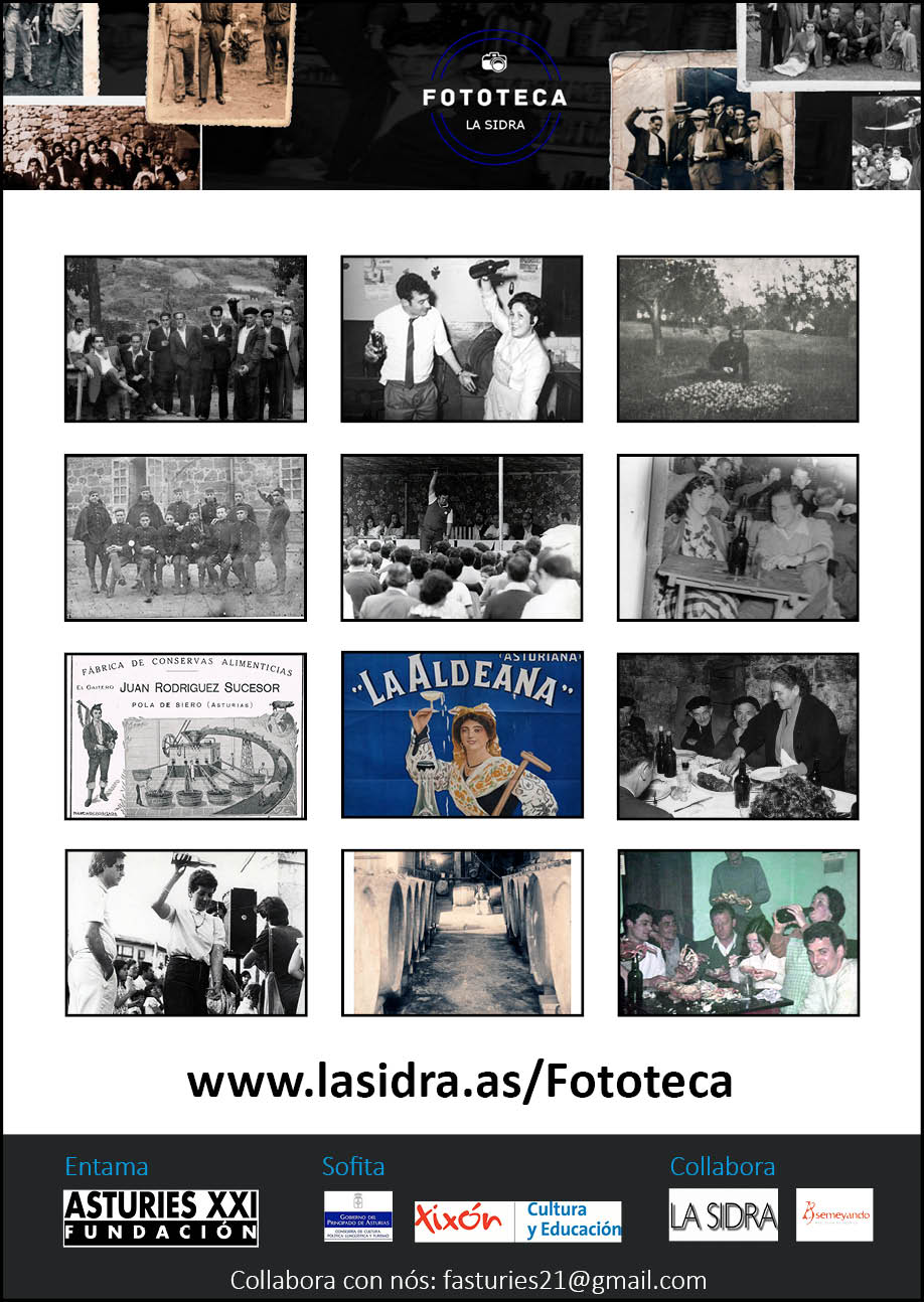 Material gráfico del proyeutu Fototeca LA SIDRA